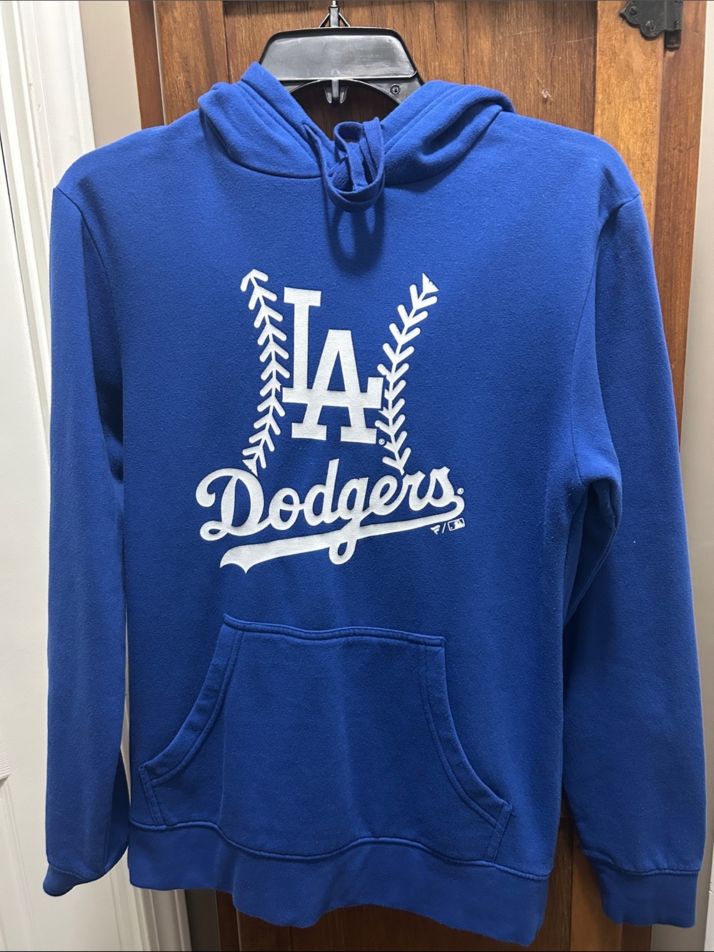 Ohtani #17 Mens Small Los Angeles Dodgers Blue Hoodie with White Logo